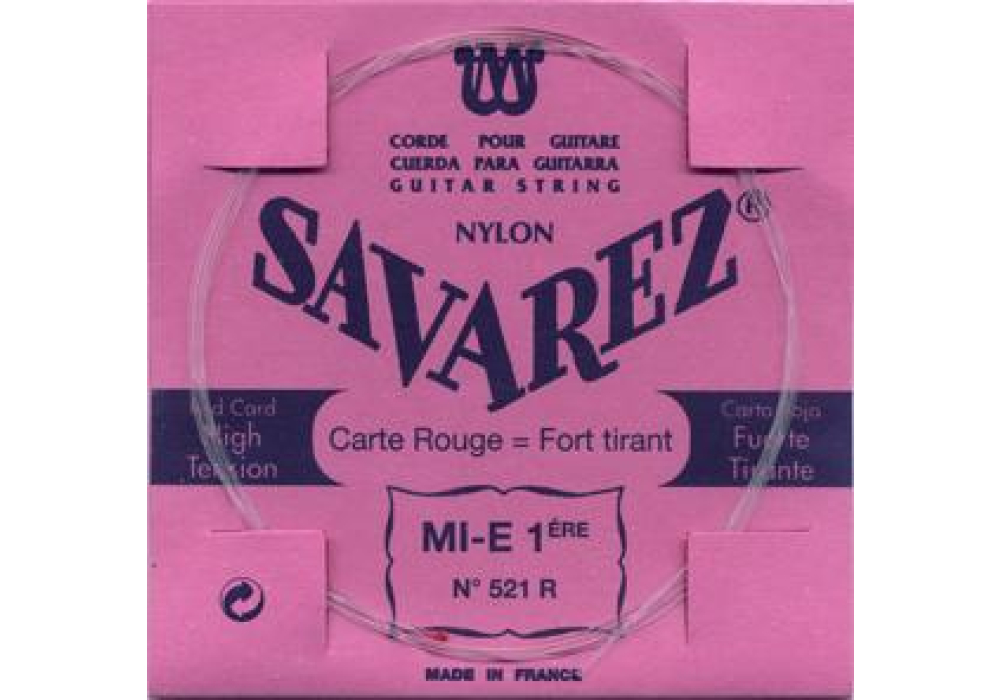 Savarez "Red" 1/E - Package of 10 (521R)