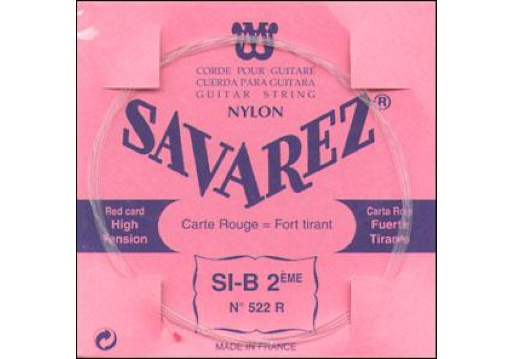 Savarez "Red" 2/B - Package of 10 (522R)