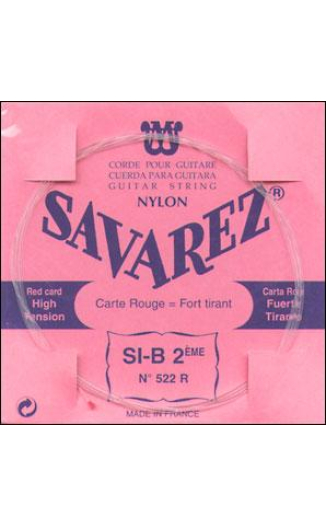 Savarez "Red" 2/B - Package of 10 (522R)