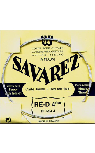 Savarez "Yellow" 4/D - Package of 10 (524J)