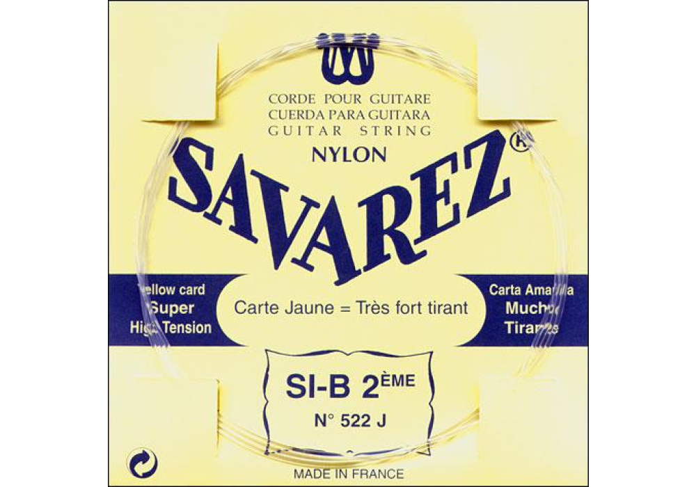 Savarez "Yellow" 2/B - Package of 10 (522J)