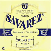 Savarez "Yellow" 3/G - Package of 10 (523J)