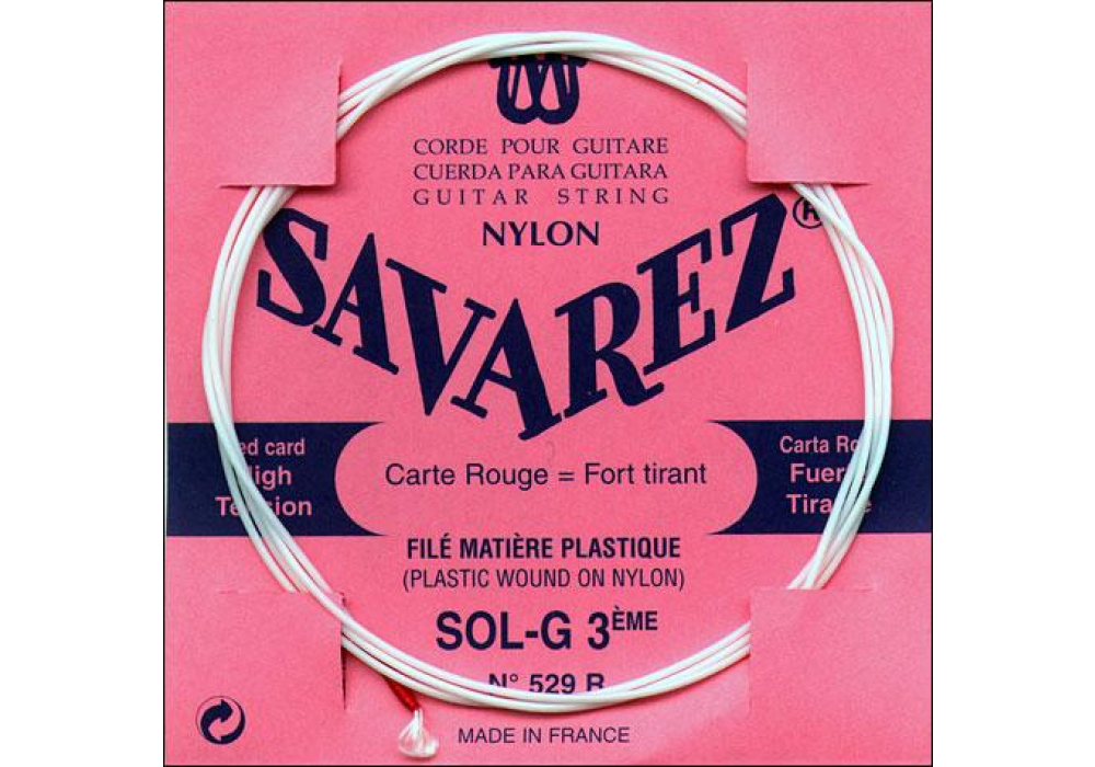 Savarez "Plastic Wound" 3/G - Package of 10 (529R)