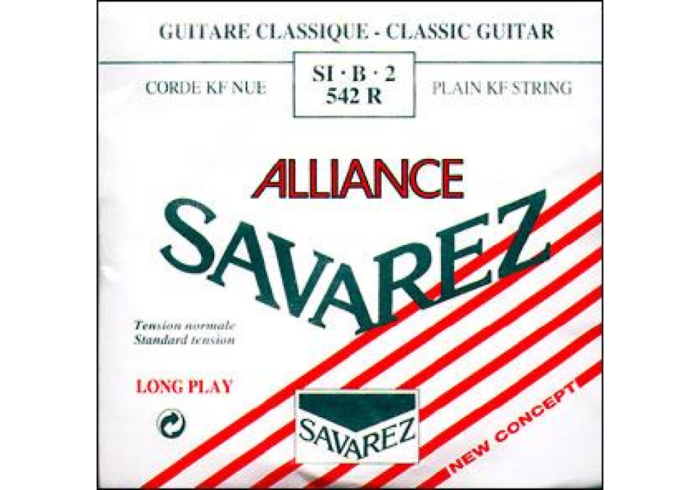 Savarez "Alliance" 2/B - Package of 10 (542R)