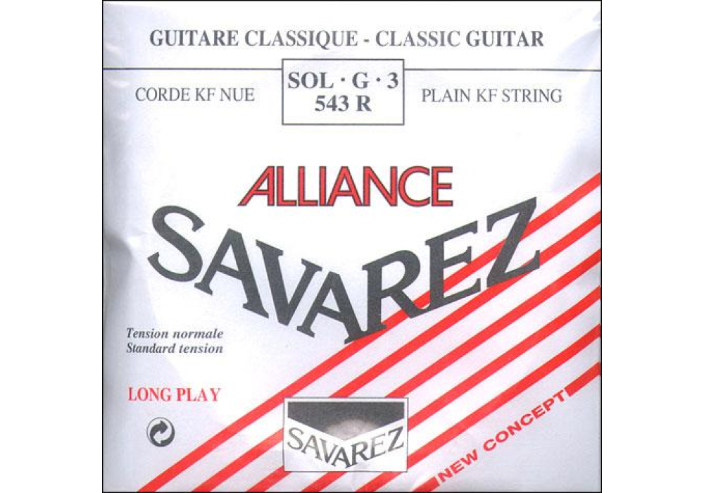 Savarez "Alliance" 3/G - Package of 10 (543R)