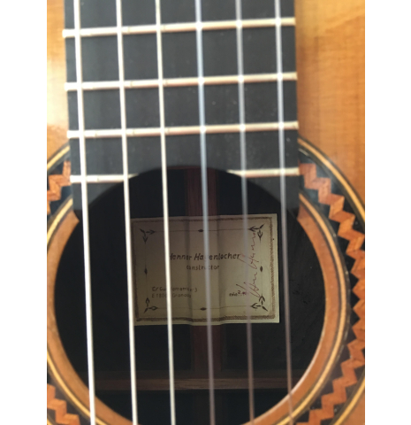 2000 Henner Hagenlocher Cedar Brazilian rosewood