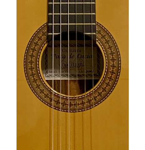 2006 Vicente Carrillo Siroco (Paco de Lucia signed) Spruce Indian Rosewood
