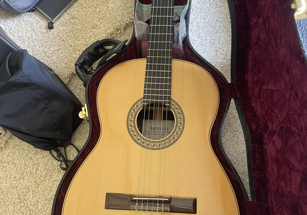 2007 Belucci Custom Concert Spruce African Blackwood