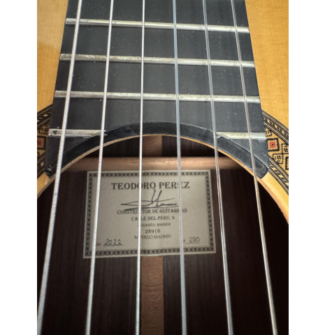 2022 Teodoro Perez Madrid Spruce Rosewood