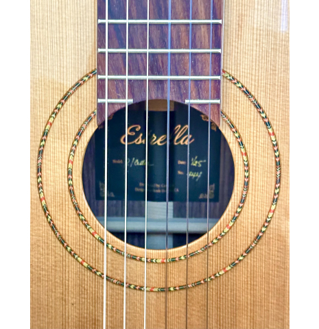 2025 Candelas Guitars Estrella Cedar Indian Rosewood