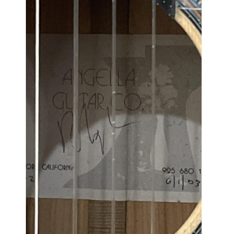 2003 Angella Guitar Co Flamenco Spruce Cypress 2003 Angella Guitar Co Flamenco Spruce Cypress