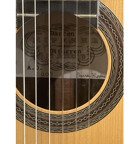2007 Darren Hippner Gittaren Pt Robert’s Spruce Brazilian rosewood 2007 Darren Hippner Gittaren Pt Robert’s Spruce Brazilian rosewood