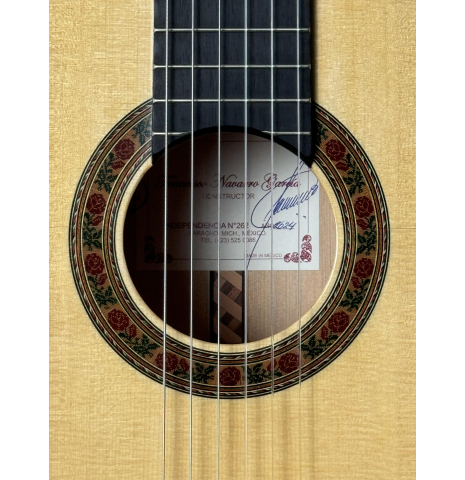 2024 Francisco Navarro Garcia SP/CY Flamenca Reyes Grand Concert Spruce Spanish Cypress