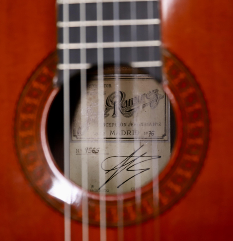 1976 Ramirez Traditional 1a Cedar Indian Rosewood
