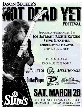 Jason Becker's 'Not Dead Yet' Concert