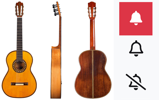 GSI Introduces a New Notification System – Be the First to Know When Your Dream Guitar Is Available for Purchase.