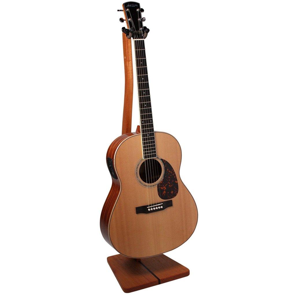 Zither Guitar Stand - Mahogany