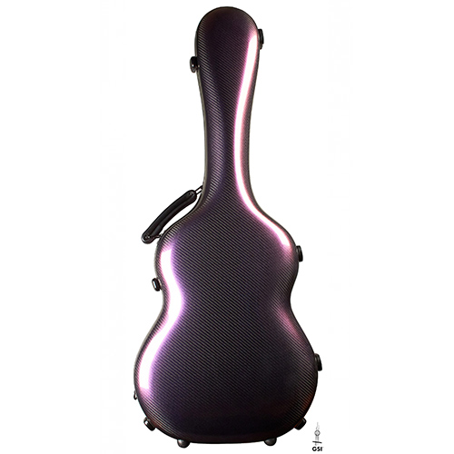 “Luthier Series Carbon Case” by Leona Cases - Galaxy Purple Planet