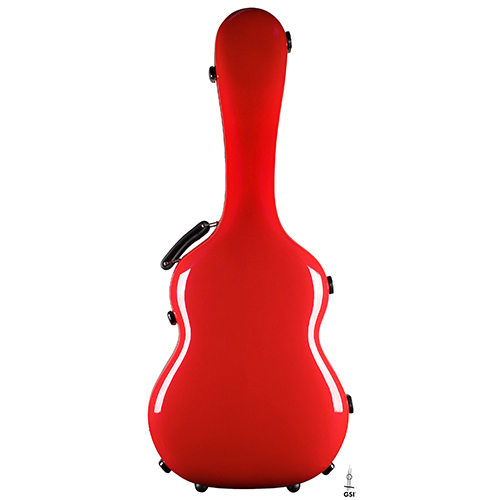 “Luthier Series Carbon Case” by Leona Cases - Ferrari Red