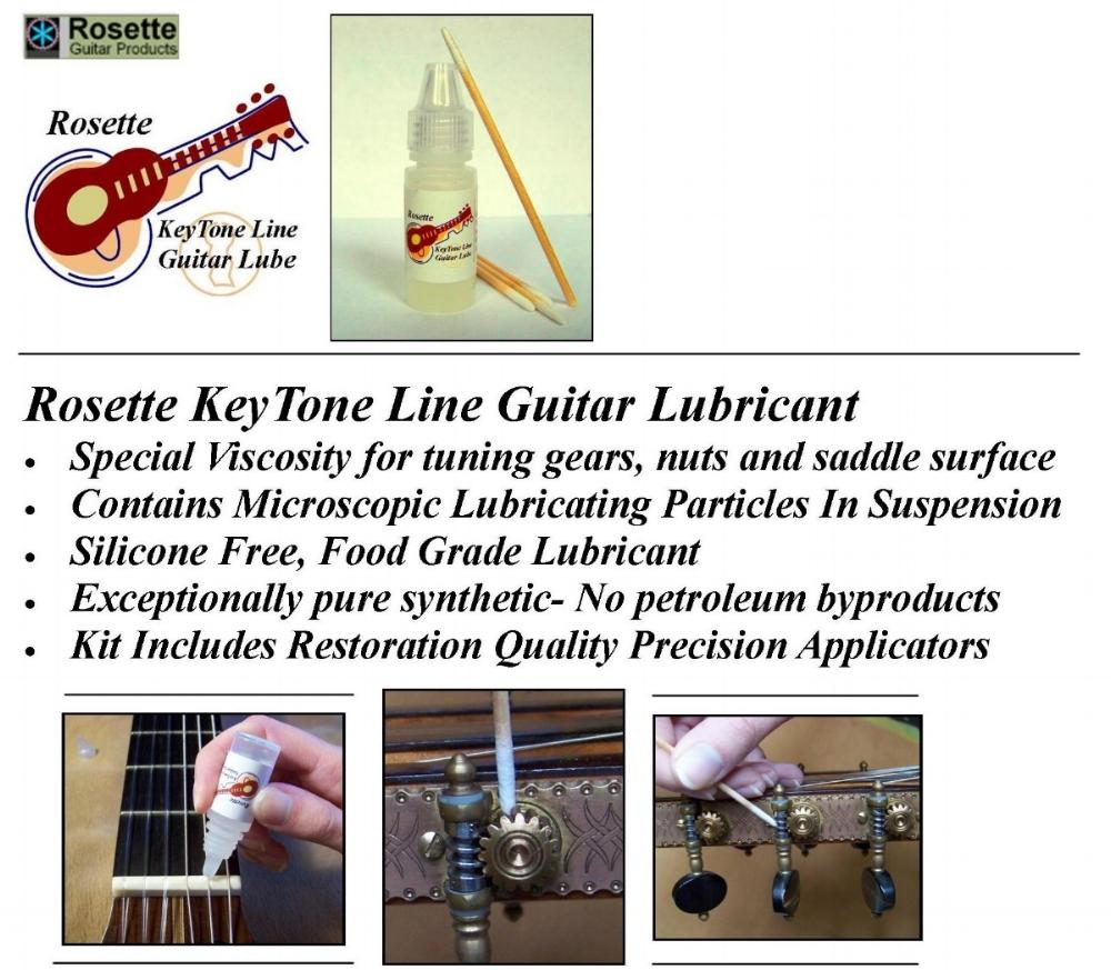Rosette KeyTone Line Guitar Lubricant