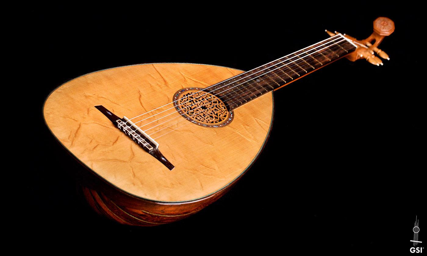 2008 Marcelino Lopez Lute Guitar SP CSAR Guitar GSI
