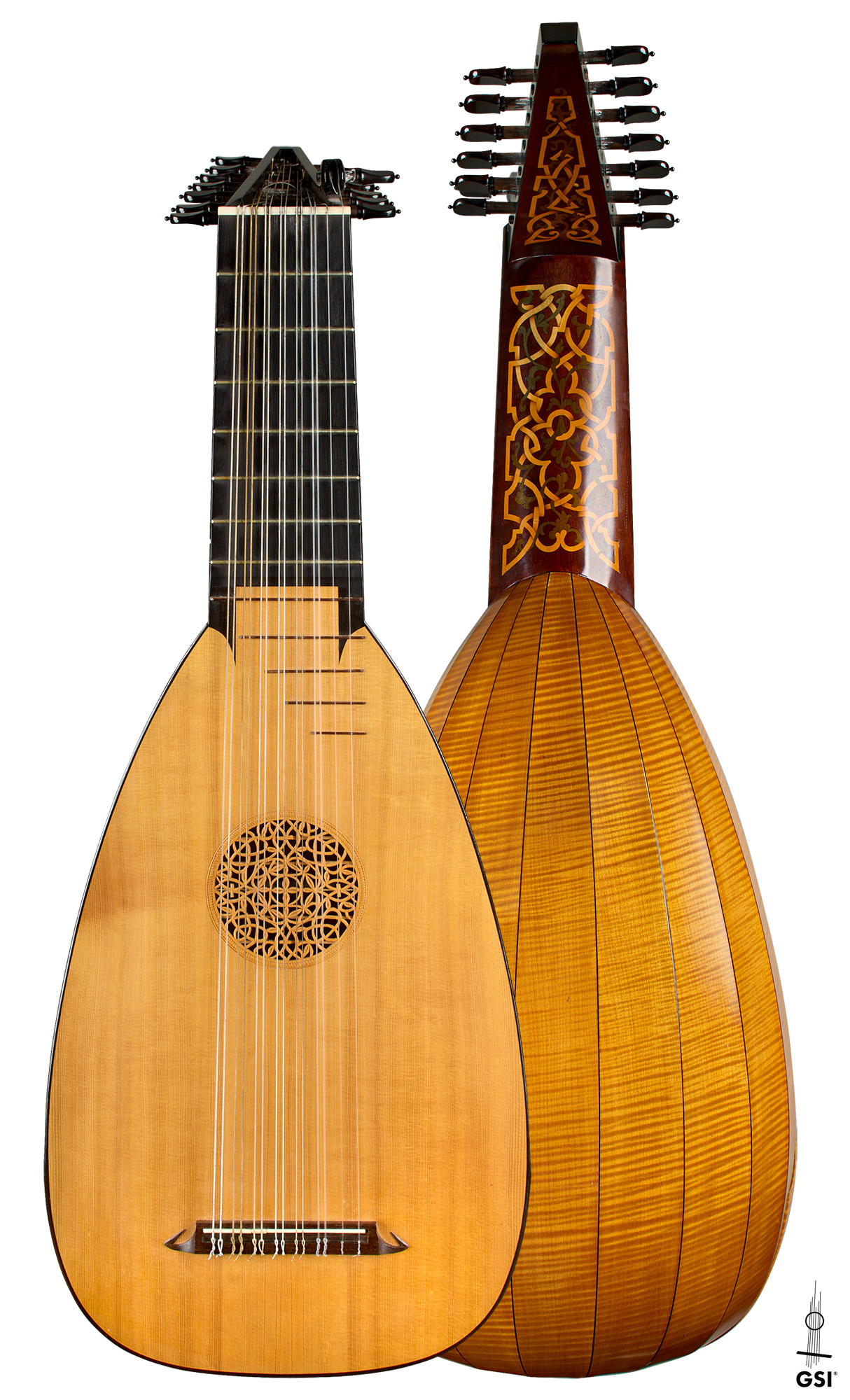 1981 David Rubio 9-course Renaissance lute SP/MP 1981 David Rubio 9-course Renaissance lute SP/MP