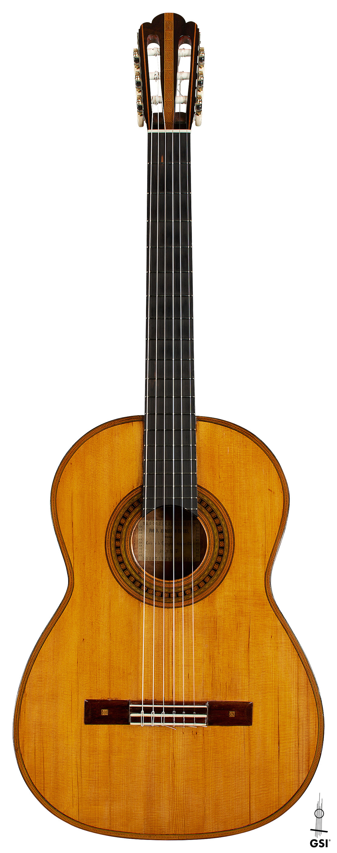 1867 Antonio de Torres SP/MP Guitar | GSI
