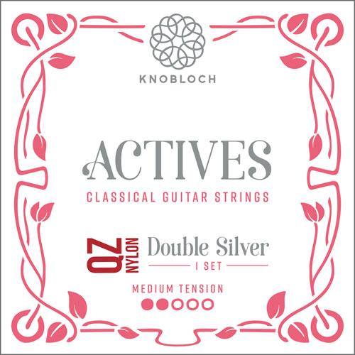 Knobloch "Actives" Double Silver QZ Nylon Medium Tension 300ADQ