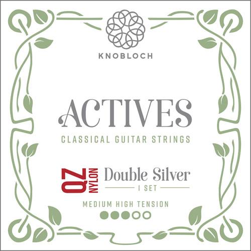 Knobloch "Actives" Double Silver QZ Nylon Medium High Tension 400 ADQ