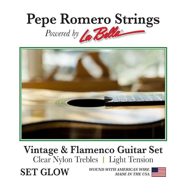 Pepe Romero Vintage & Flamenco Strings GLOW Light Tension