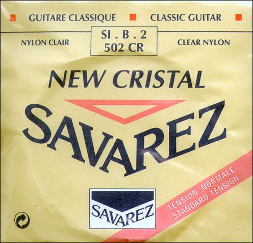 Savarez "Cristal" 2/B - Package of 10 (502CR)