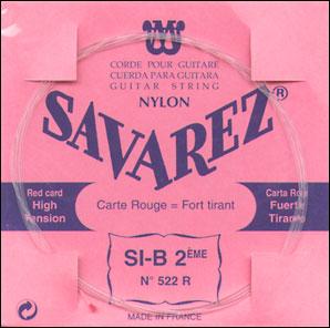 Savarez "Red" 2/B - Package of 10 (522R)