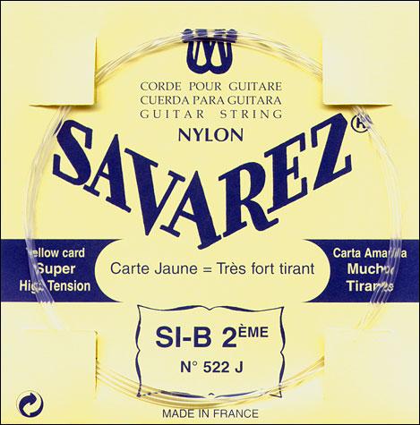 Savarez "Yellow" 2/B - Package of 10 (522J)
