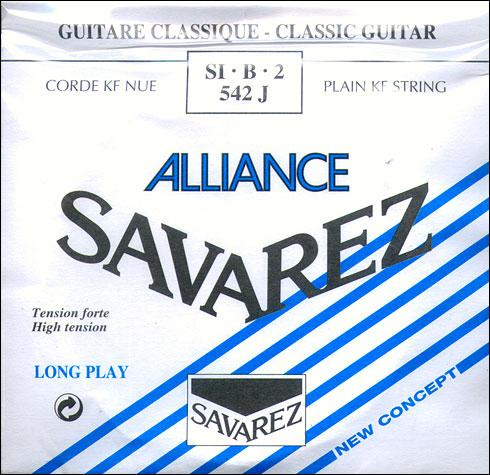 Savarez "Alliance" 2/B - Package of 10 (542J)