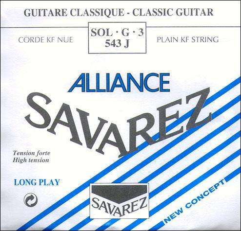 Savarez "Alliance" 3/G - Package of 10 (543J)