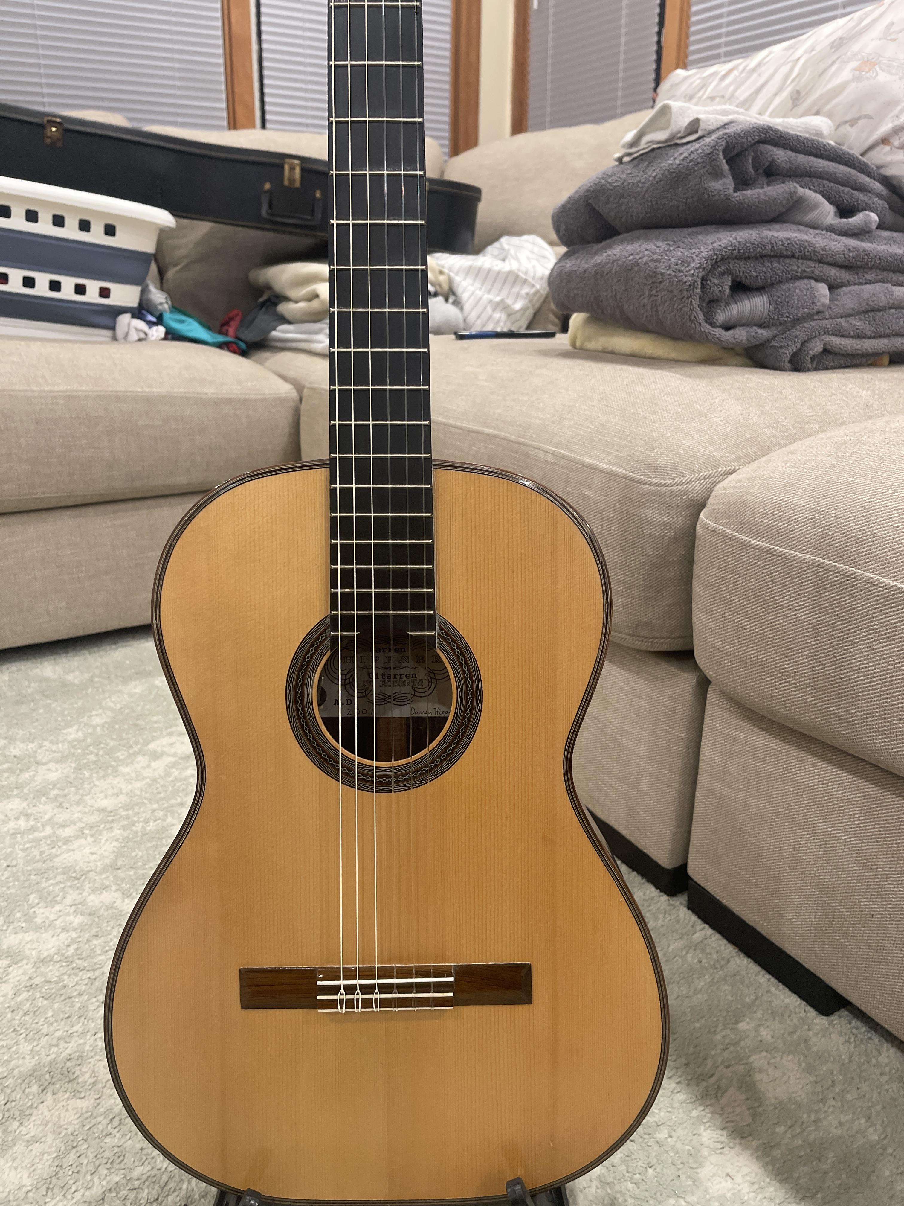 2007 Darren Hippner Gittaren Pt Robert’s Spruce Brazilian rosewood 2007 Darren Hippner Gittaren Pt Robert’s Spruce Brazilian rosewood