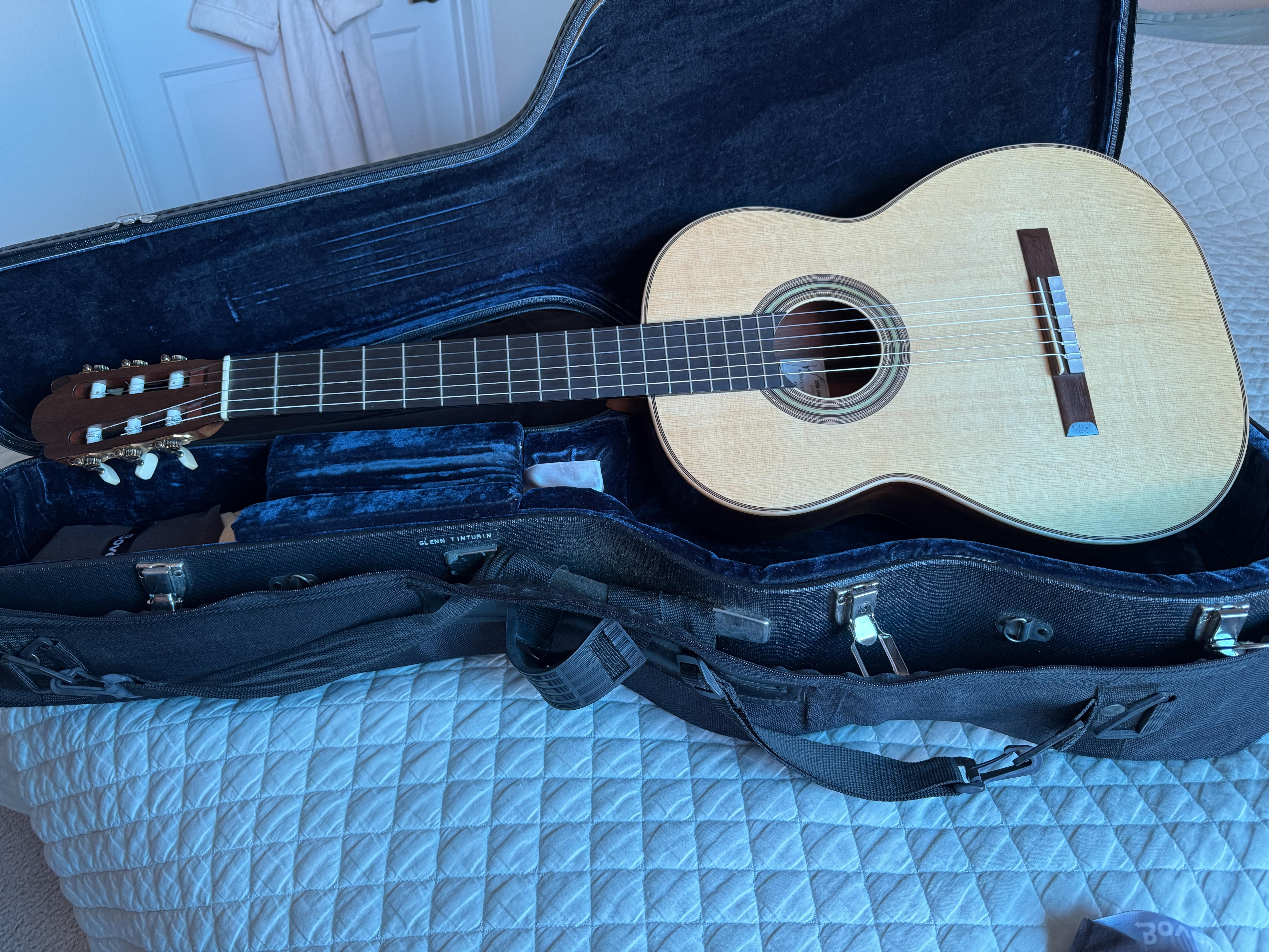 1992 Fritz Ober & Edmund Blochinger Concert German Spruce Brazilian rosewood 1992 Fritz Ober & Edmund Blochinger Concert German Spruce Brazilian rosewood