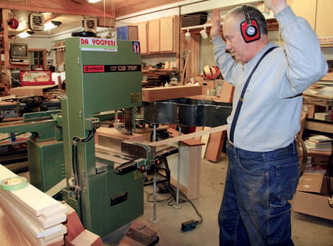 Sheppard in the Workshop