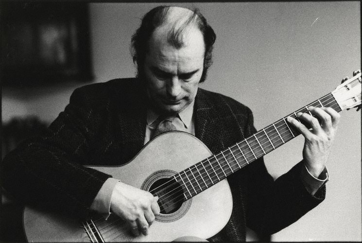 NPG x131672,Julian Bream,by Roger Perry